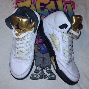 Jordan 5 Retro GS "Olympic"